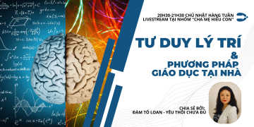 TƯ DUY LÝ TRÍ VÀ PHƯƠNG PHÁP GIÁO DỤC TẠI NHÀ